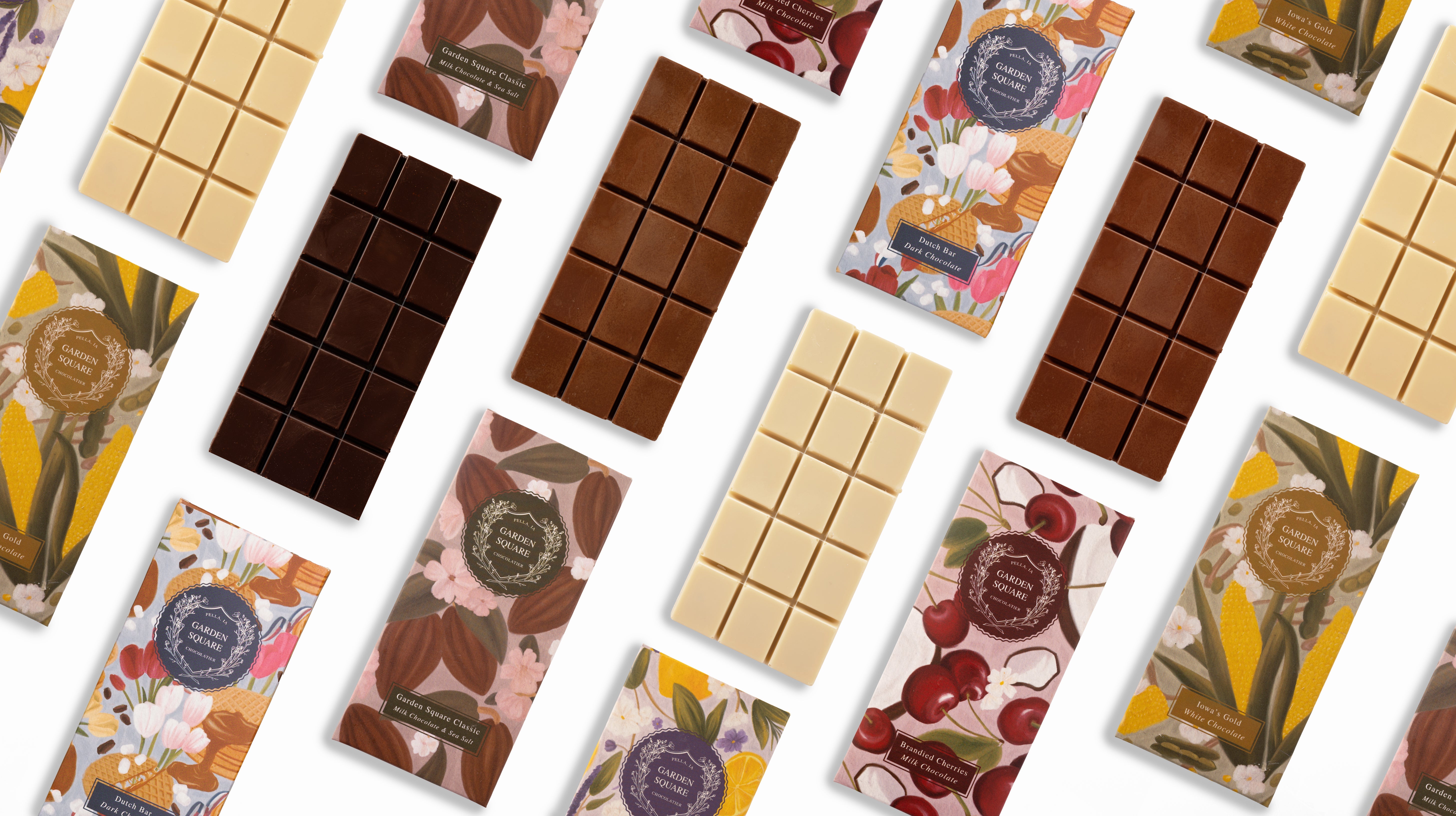 Gourmet Chocolate Bars | Handcrafted in Pella Iowa – Garden Square